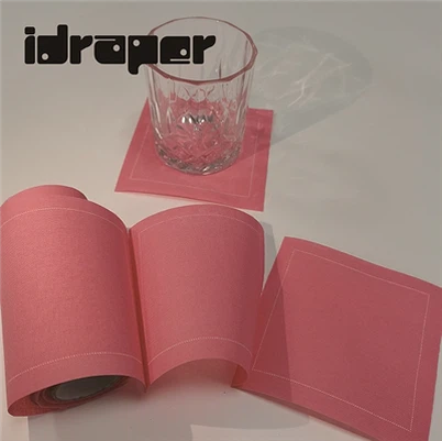 Stoffservietten in Rosa
