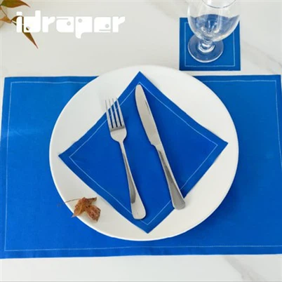 Marineblaue Weihnachtsservietten